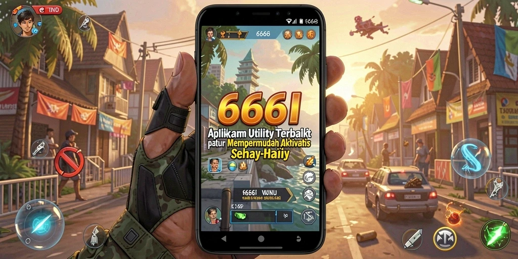 Tampilan aplikasi 666I yang memudahkan navigasi.