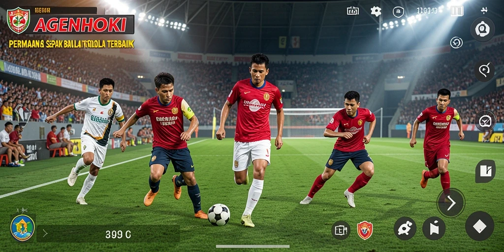Tampilan gameplay AGENHOKI yang memukau dan mendebarkan.