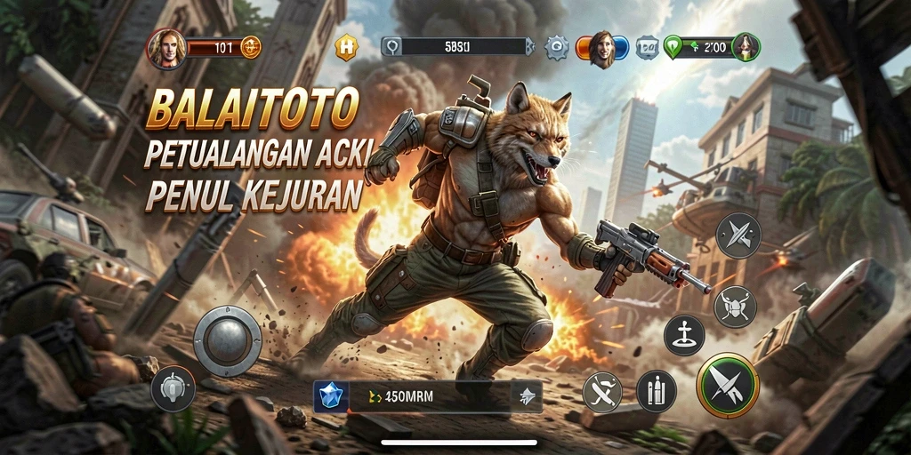 Tampilan gameplay BALAITOTO menampilkan aksi memukau dan seru di setiap level.