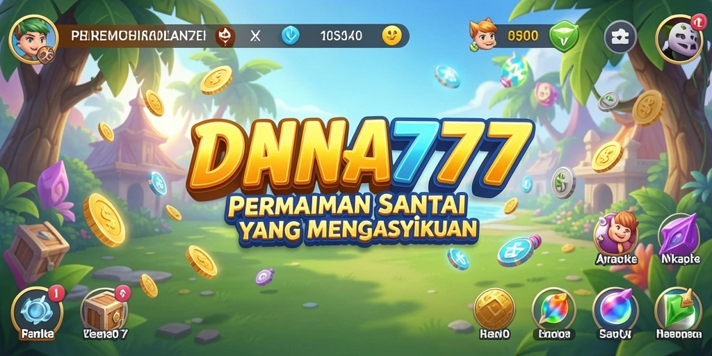 Tampilan gameplay menarik dan penuh warna dari DANA777.