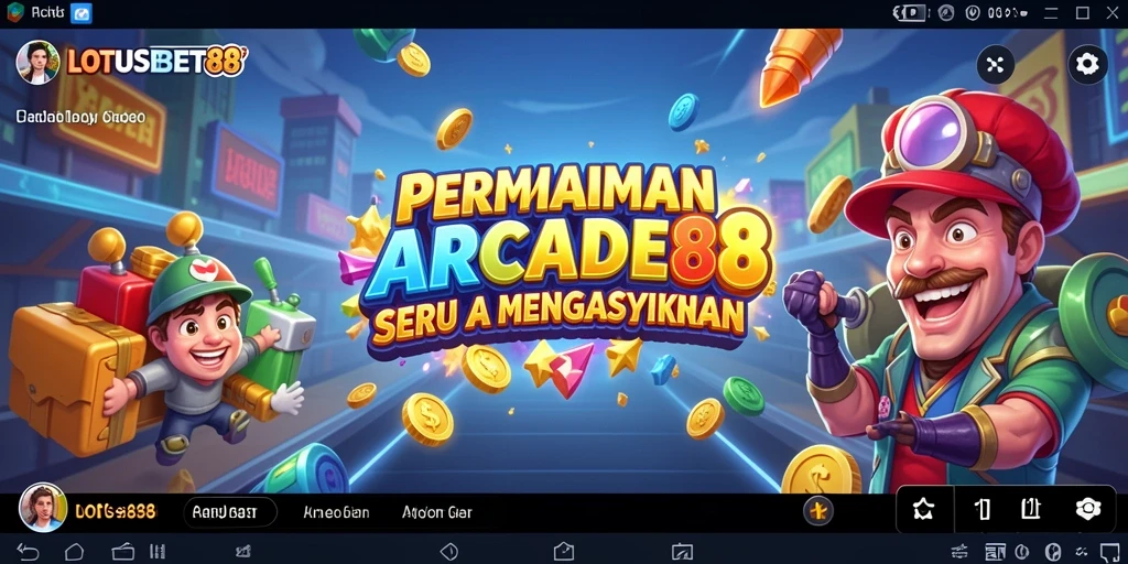 Tampilan gameplay seru LOTUSBET88 dengan berbagai tantangan menarik.