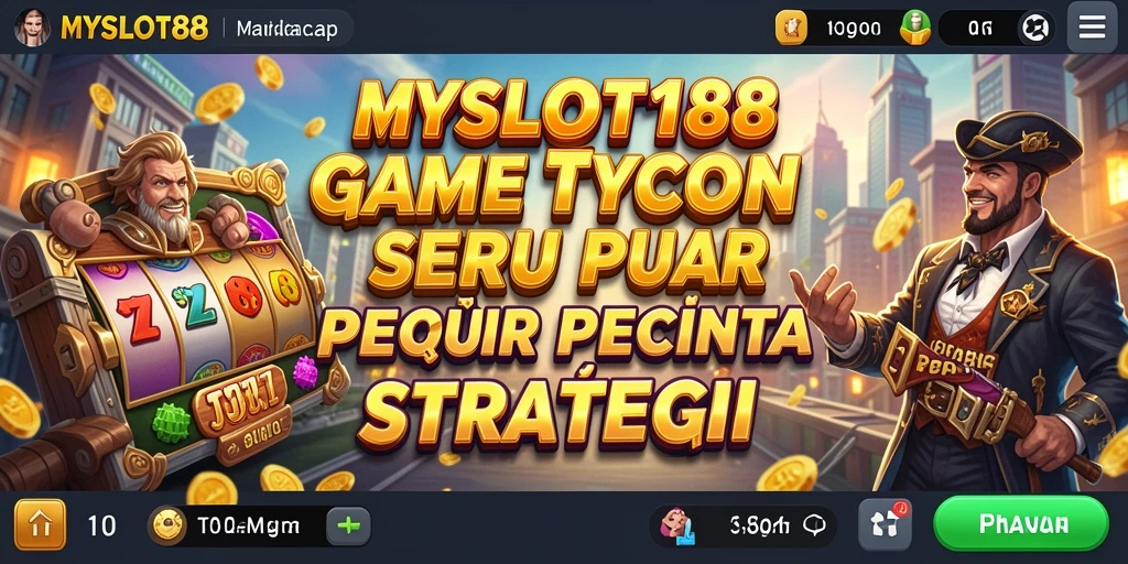 Tampilan gameplay MYSLOT188 yang seru dan menantang.