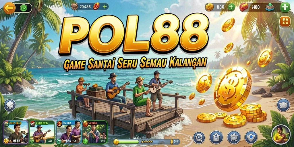 Tampilan gameplay <strong>POL88</strong> yang sederhana namun menarik.