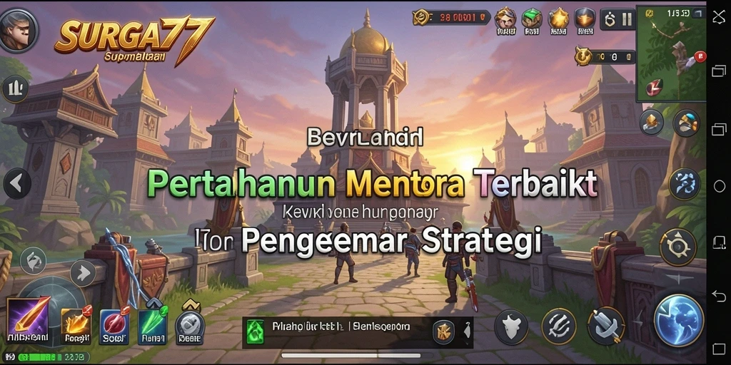 Gameplay strategis dalam SURGA77 yang penuh tantangan dan seru.