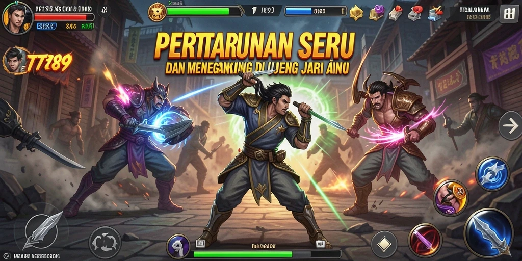 Gameplay seru dan intens di TT789, aksi berkelanjutan di setiap pertarungan.